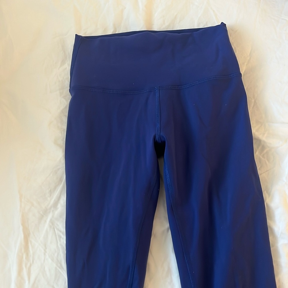 Lululemon wunder under leggings 25’ with drawstring